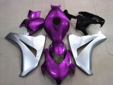 Rose Brillant & Argent 2008-2011 Honda CBR1000RR Carénage Moto