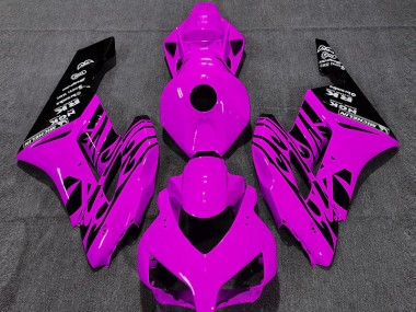 Rose Brillant Flamme 2004-2005 Honda CBR1000RR Carénage Moto