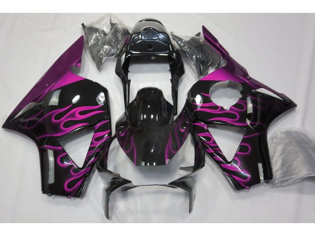 Rose Flamme 2002-2003 Honda CBR954RR Carénage Moto Rose Flamme 2002-2003 Honda CBR954RR Carénage Moto