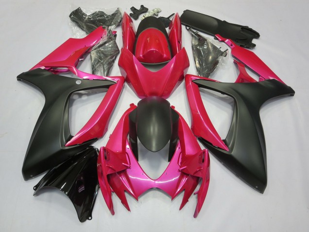 Rose & Mat 2006-2007 Suzuki GSXR 600-750 Carénage Moto Rose & Mat 2006-2007 Suzuki GSXR 600-750 Carénage Moto