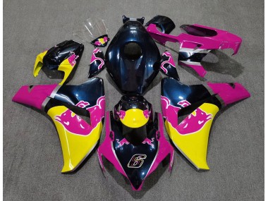 Rose Taureau 2008-2011 Honda CBR1000RR Carénage Moto