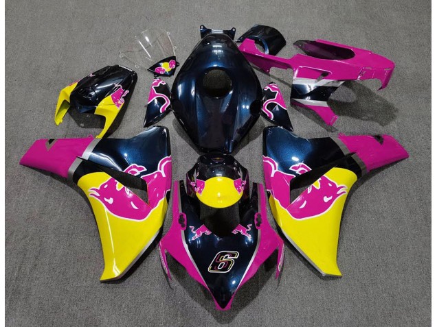 Rose Taureau 2008-2011 Honda CBR1000RR Carénage Moto Rose Taureau 2008-2011 Honda CBR1000RR Carénage Moto