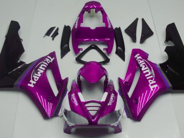 Rose Vif Brillant 2009-2012 Triumph Daytona 675 Carénage Moto