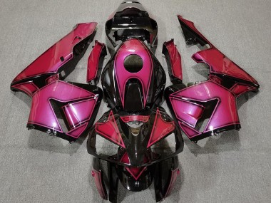 Rose Vif Profond 2005-2006 Honda CBR600RR Carénage Moto
