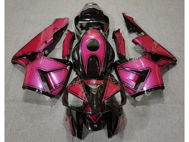 Rose Vif Profond 2005-2006 Honda CBR600RR Carénage Moto Rose Vif Profond 2005-2006 Honda CBR600RR Carénage Moto