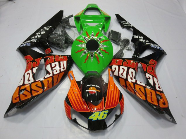 Rossi Chaux 2006-2007 Honda CBR1000RR Carénage Moto Rossi Chaux 2006-2007 Honda CBR1000RR Carénage Moto