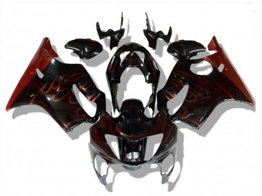 Rosso Fiamma 1999-2000 Honda CBR600 F4 Carénage Moto
