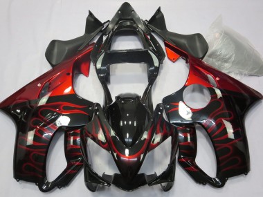 Rosso Fiamma 2001-2003 Honda CBR600 F4i Carénage Moto
