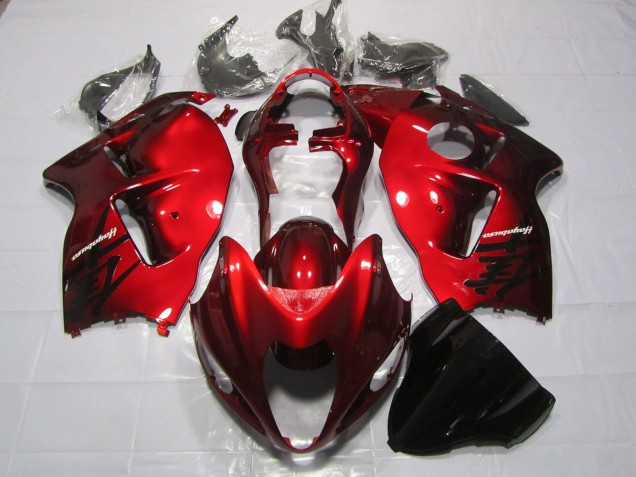Rouge 1997-2007 Suzuki GSXR 1300 Carénage Moto Rouge 1997-2007 Suzuki GSXR 1300 Carénage Moto
