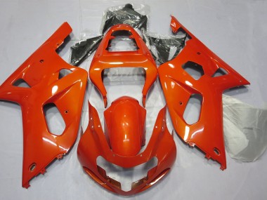 Rouge 2001-2003 Suzuki GSXR 600-750 Carénage Moto