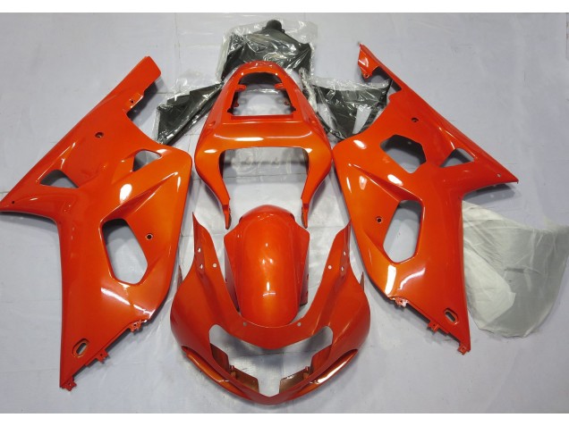 Rouge 2001-2003 Suzuki GSXR 600-750 Carénage Moto Rouge 2001-2003 Suzuki GSXR 600-750 Carénage Moto