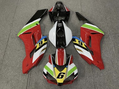 Rouge 6 2004-2005 Honda CBR1000RR Carénage Moto