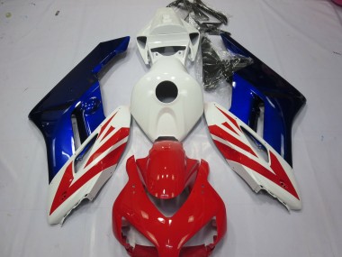 Rouge & Bleu 2004-2005 Honda CBR1000RR Carénage Moto