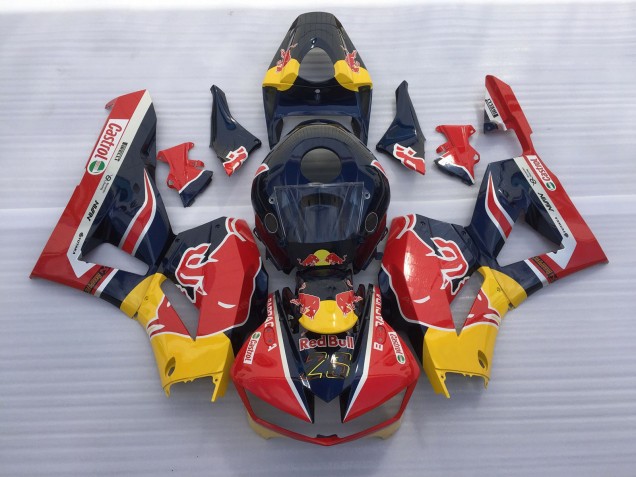 Rouge & Bleu Taureau 2013-2023 Honda CBR600RR Carénage Moto Rouge & Bleu Taureau 2013-2023 Honda CBR600RR Carénage Moto