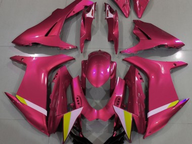 Rouge Bonbon Brillant 2011-2024 Suzuki GSXR 600-750 Carénage Moto