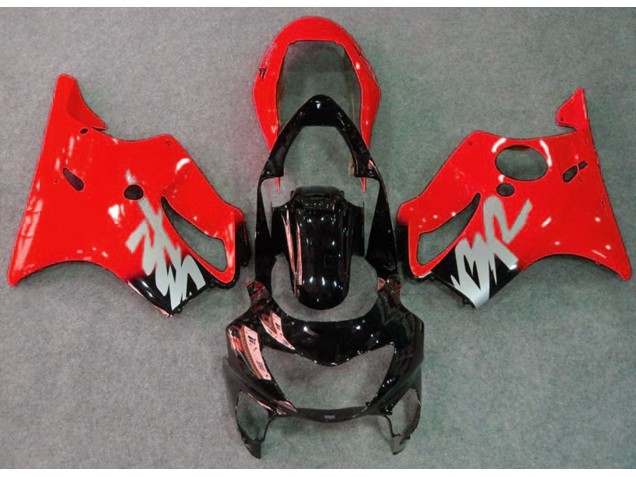 Rouge Brillant 1999-2000 Honda CBR600 F4 Carénage Moto Rouge Brillant 1999-2000 Honda CBR600 F4 Carénage Moto