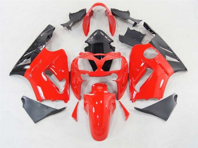 Rouge Brillant 2002-2005 Kawasaki ZX12R Carénage Moto Rouge Brillant 2002-2005 Kawasaki ZX12R Carénage Moto