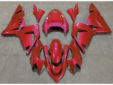 Rouge Brillant 2004-2005 Kawasaki ZX10R Carénage Moto