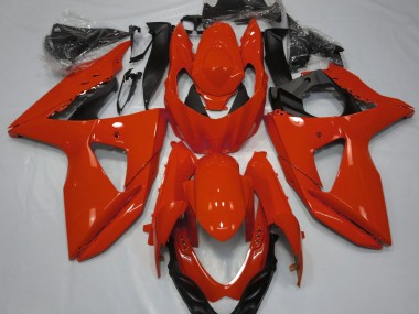 Rouge Brillant 2009-2016 Suzuki GSXR 1000 Carénage Moto