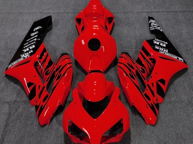 Rouge Brillant Flamme 2004-2005 Honda CBR1000RR Carénage Moto
