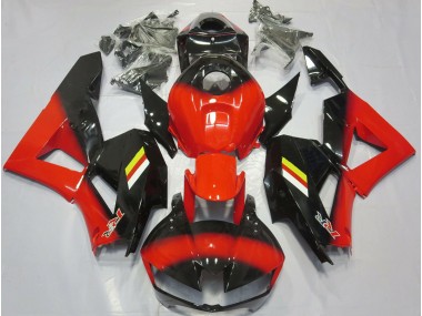 Rouge Brillant & Noir 2013-2023 Honda CBR600RR Carénage Moto