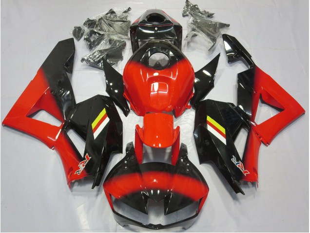 Rouge Brillant & Noir 2013-2023 Honda CBR600RR Carénage Moto Rouge Brillant & Noir 2013-2023 Honda CBR600RR Carénage Moto