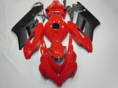 Rouge Brillant & Noir Mat 2004-2005 Honda CBR1000RR Carénage Moto
