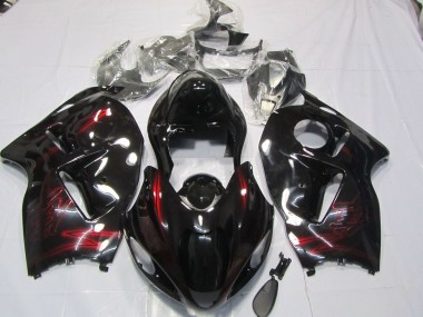 Rouge Brillant Profond 1997-2007 Suzuki GSXR 1300 Carénage Moto