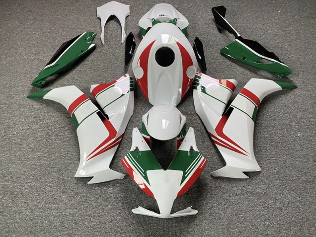 Rouge Brillant & Vert 2012-2016 Honda CBR1000RR Carénage Moto Rouge Brillant & Vert 2012-2016 Honda CBR1000RR Carénage Moto