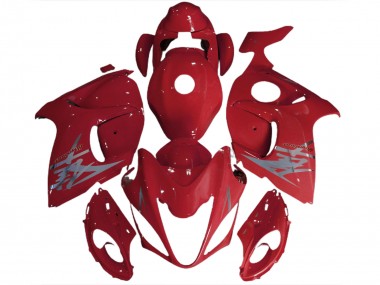 Rouge Feu 2008-2020 Suzuki GSXR 1300 Carénage Moto