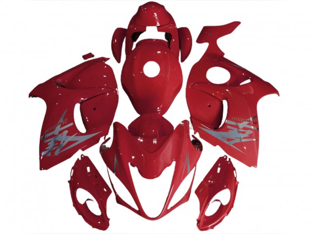 Rouge Feu 2008-2020 Suzuki GSXR 1300 Carénage Moto Rouge Feu 2008-2020 Suzuki GSXR 1300 Carénage Moto