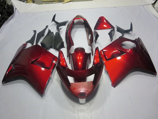 Rouge Foncé 1996-2007 Honda CBR1100XX Carénage Moto Rouge Foncé 1996-2007 Honda CBR1100XX Carénage Moto