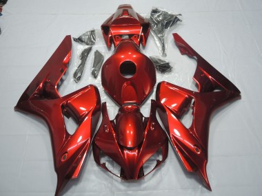 Rouge Foncé 2006-2007 Honda CBR1000RR Carénage Moto