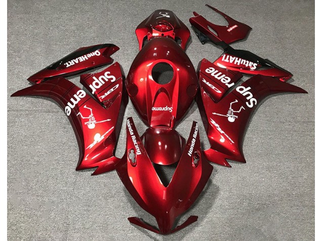 Rouge Foncé Personnalisé 2012-2016 Honda CBR1000RR Carénage Moto Rouge Foncé Personnalisé 2012-2016 Honda CBR1000RR Carénage Moto