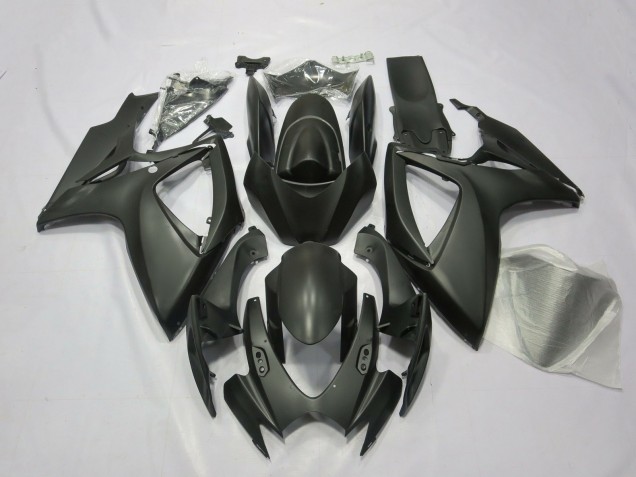 Rouge & Mat 2006-2007 Suzuki GSXR 600-750 Carénage Moto Rouge & Mat 2006-2007 Suzuki GSXR 600-750 Carénage Moto
