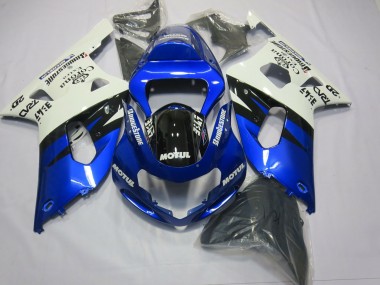 Rouge Movistar 2001-2003 Suzuki GSXR 600-750 Carénage Moto