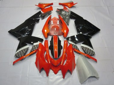 Rouge Noir 2004-2005 Kawasaki ZX10R Carénage Moto
