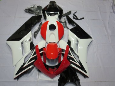 Rouge Noir & Blanc 2004-2005 Honda CBR1000RR Carénage Moto