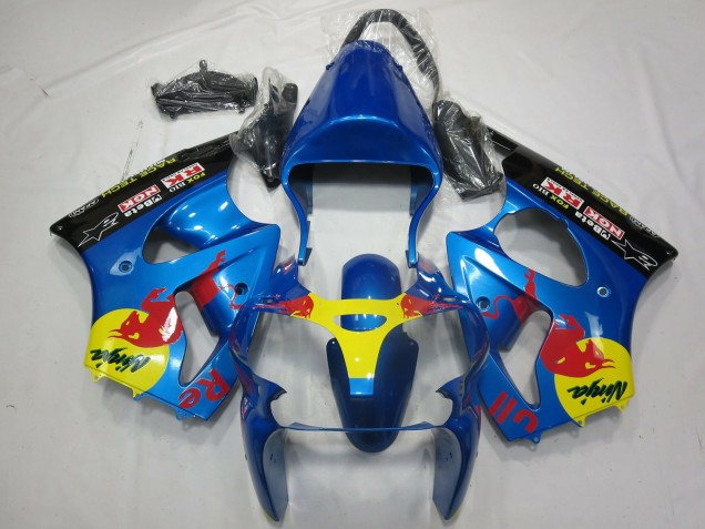 Rouge Taureau 2000-2002 Kawasaki ZX6R Carénage Moto Rouge Taureau 2000-2002 Kawasaki ZX6R Carénage Moto