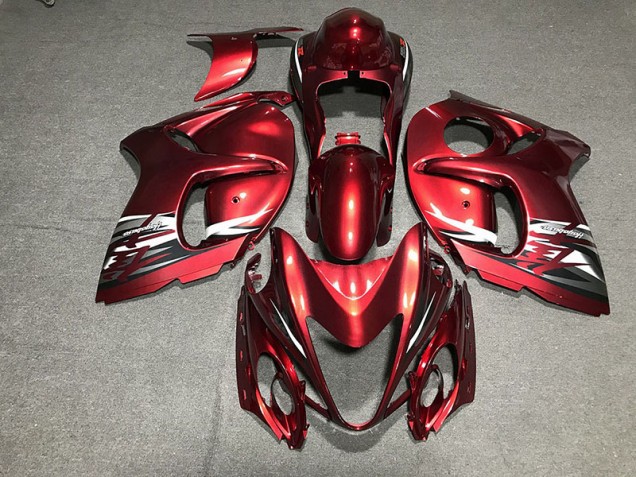 Rouge Vif 2008-2020 Suzuki GSXR 1300 Carénage Moto Rouge Vif 2008-2020 Suzuki GSXR 1300 Carénage Moto