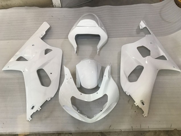 Rs Blanc 2001-2003 Suzuki GSXR 600-750 Carénage Moto
