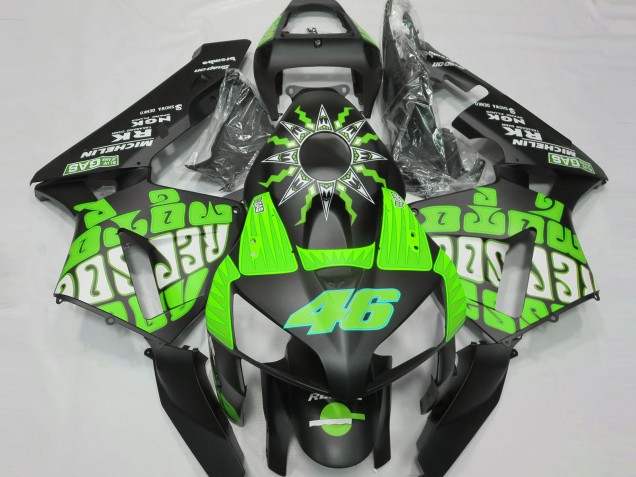 Slime Vert Rossi Repsol 2003-2004 Honda CBR600RR Carénage Moto Slime Vert Rossi Repsol 2003-2004 Honda CBR600RR Carénage Moto