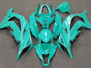 Spécial Bleu Personnalisé 2011-2015 Kawasaki ZX10R Carénage Moto