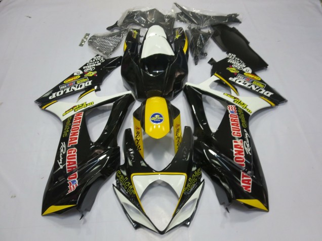 Spécial Dunlop 2007-2008 Suzuki GSXR 1000 Carénage Moto Spécial Dunlop 2007-2008 Suzuki GSXR 1000 Carénage Moto