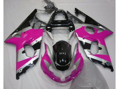Style Argent Rose OEM 2000-2002 Suzuki GSXR 1000 Carénage Moto