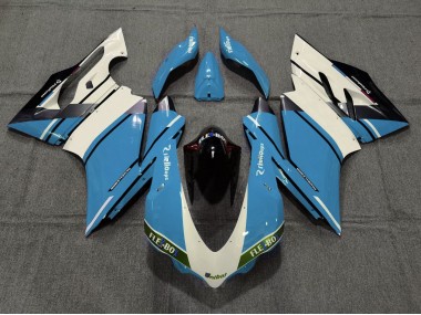 Style Bleu Clair OEM 2015-2017 Ducati 959 1299 Carénage Moto