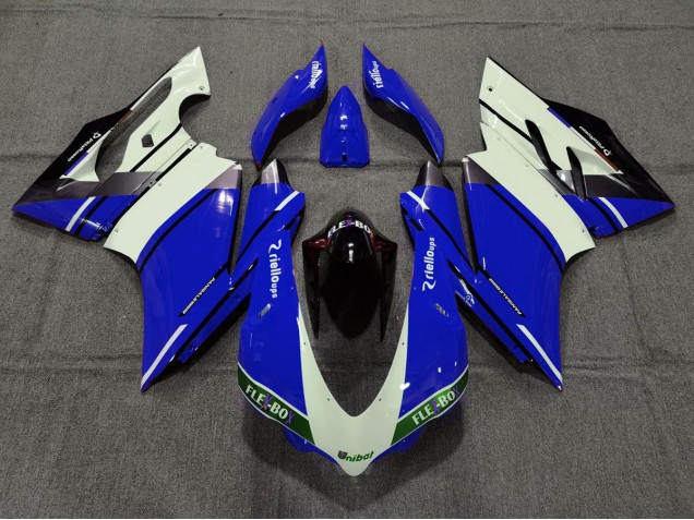 Style Bleu Foncé OEM 2015-2017 Ducati 959 1299 Carénage Moto Style Bleu Foncé OEM 2015-2017 Ducati 959 1299 Carénage Moto