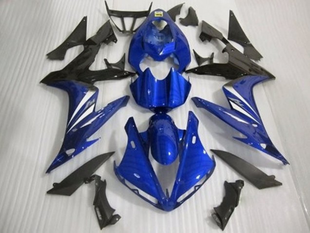 Style Brillant Bleu Noir & Blanc 2004-2006 Yamaha R1 Carénage Moto Style Brillant Bleu Noir & Blanc 2004-2006 Yamaha R1 Carénage Moto