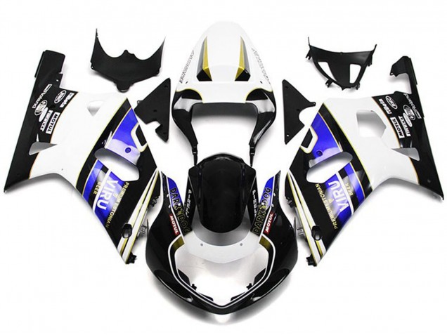 Style Brillant VIRU 2001-2003 Suzuki GSXR 600-750 Carénage Moto Style Brillant VIRU 2001-2003 Suzuki GSXR 600-750 Carénage Moto