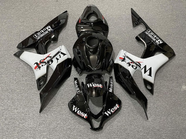 Style Classique West 2007-2008 Honda CBR600RR Carénage Moto Style Classique West 2007-2008 Honda CBR600RR Carénage Moto